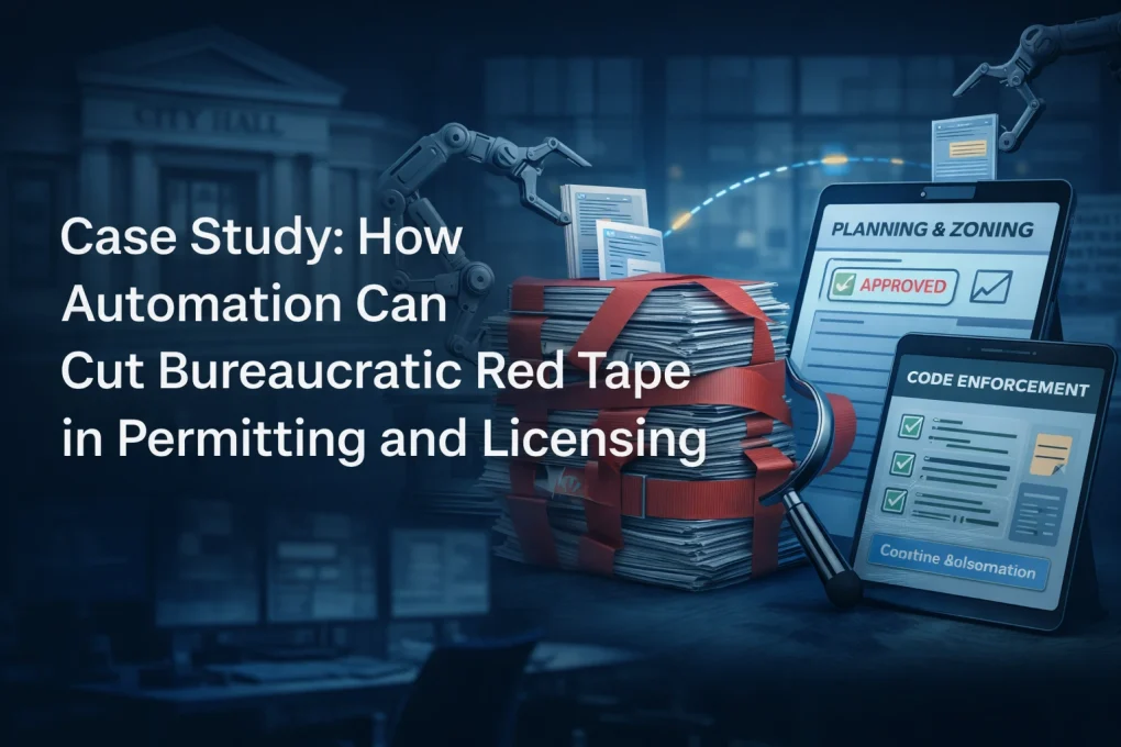 Image showing How Automation Can Cut Bureaucratic Red Tape in Permitting and Licensing