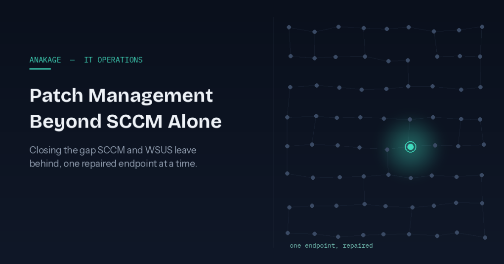 on-premise patch management
